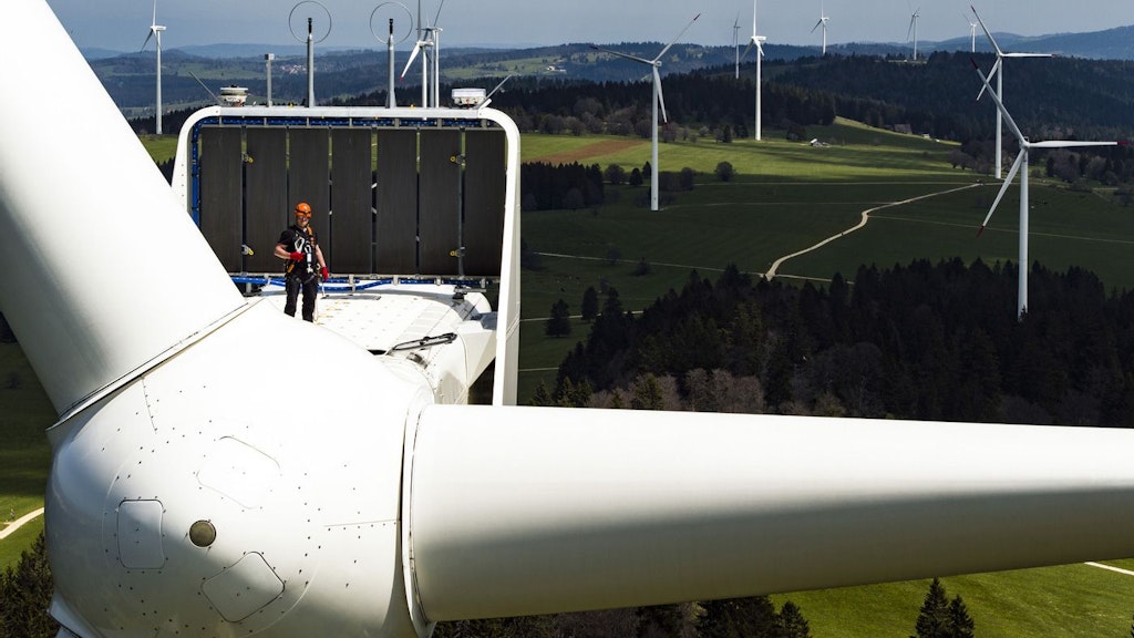 Bild einer Windturbine